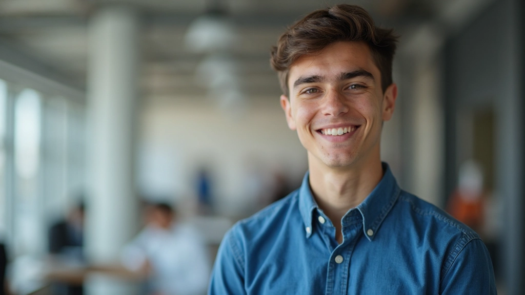 Портрет студента Адлета из Алматы, улучшившего свои оценки благодаря методикам запоминания